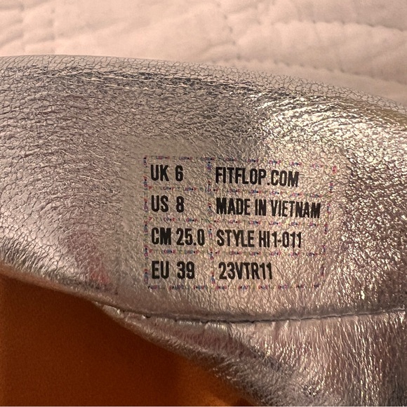 FitFlop silver twist - Picture 4 of 4